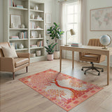 Vibrant Tree of Life Persian Area Rug