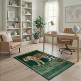 Emerald Tiger Stroll Area Rug