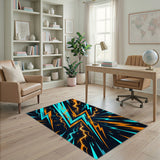 Electric Lightning Area Rug