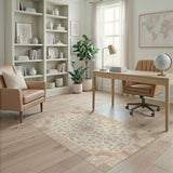 Pink Floral Vintage No. 13 Area Rug