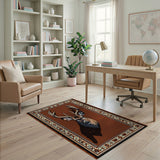 Majestic Buck Head Southwestern Area Rug