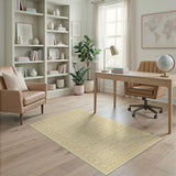 Beige and Neutral Ivory Gold Traditional Persian Area Rug