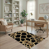 Giraffe Spot Pattern Area Rug