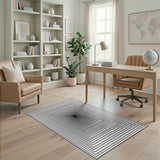 Infinite Tunnel Optical Illusion Area Rug