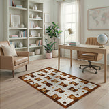 Cute Brown Teddy Bear Scatter Area Rug