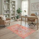 Pink Floral Vintage No. 12 Area Rug