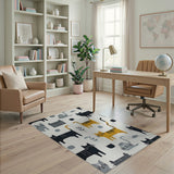 Whimsical Cartoon Cats Area Rug