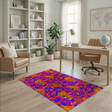 Vibrant Sugar Skull Multi-Color Area Rug