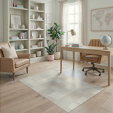 Textured Neutral Patchwork Area Rug