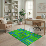 Kids Cartoon Playground Adventure Rug