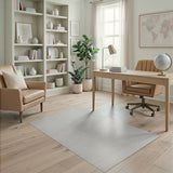 Neutral Horizontal Stripe Woven Rug