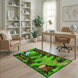 Whimsical Forest Path Kids Area Rug