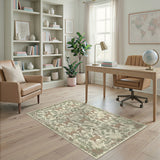 Woodland Deer Brown Area Rug