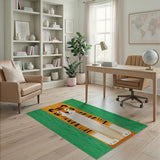 Playful Cartoon Tiger Area Rug
