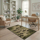 Trout Stream Swimming Area Rug