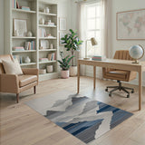 Layered Misty Mountains Area Rug