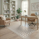 Rope Frame Coastal Area Rug