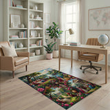 Rococo Garden Aristocracy Picnic Area Rug