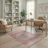 Red Geometric Diamond Southwestern Rug