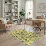 Multi-color and Patterns Wildflower Meadow Floral Area Rug