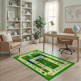 Kids ABC Alphabet Animals Learning Rug