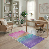 Rainbow Tie-Dye Area Rug