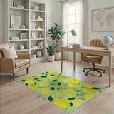 Sunny Lemon Slice Area Rug