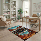 Monument Valley Southwestern Area Rug