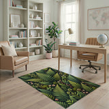 Floral Vintage Lush Fern Glade Area Rug