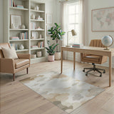 Soft Neutral Cloud Washable Area Rug