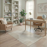 Beige Abstract Curve Area Rug