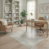 Beige and Neutral Abstract Geometric Neutral Area Rug