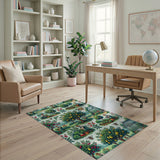 Lush Orchard Garden Harvest Rug