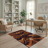 Majestic Eagle Wing Orange Southwestern Rug