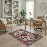 Multi-color and Patterns Vibrant Multi-Color Traditional Persian Area Rug