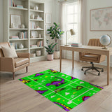 Cartoon Dinosaur Kids Area Rug