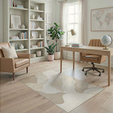 Beige Abstract Wave No. 2 Area Rug