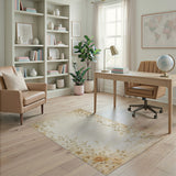 Floral Vintage Vintage Floral Beige Area Rug