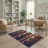Heritage Tribal Zigzag Geometric Area Rug