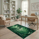 Emerald Forest Path Area Rug