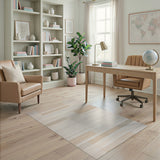 Geometric Modern Beige Grey Geometric Block Area Rug