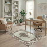 Ornate Floral Vintage Area Rug