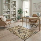 Tribal Savanna Animals Rug