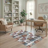 Vintage Suitcase Pride Friendly Area Rug