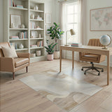 Fluid Neutral Abstract Area Rug