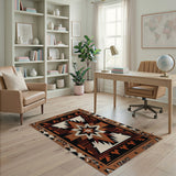 Southwestern Starburst Geometric Area Rug