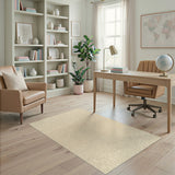 Beige Textured Plush Area Rug
