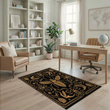 Golden Beetle Heritage Tribal Area Rug
