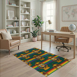 Rainbow Lantern Kids Area Rug