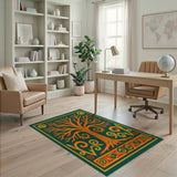 Tree of Life Heritage Tribal Area Rug